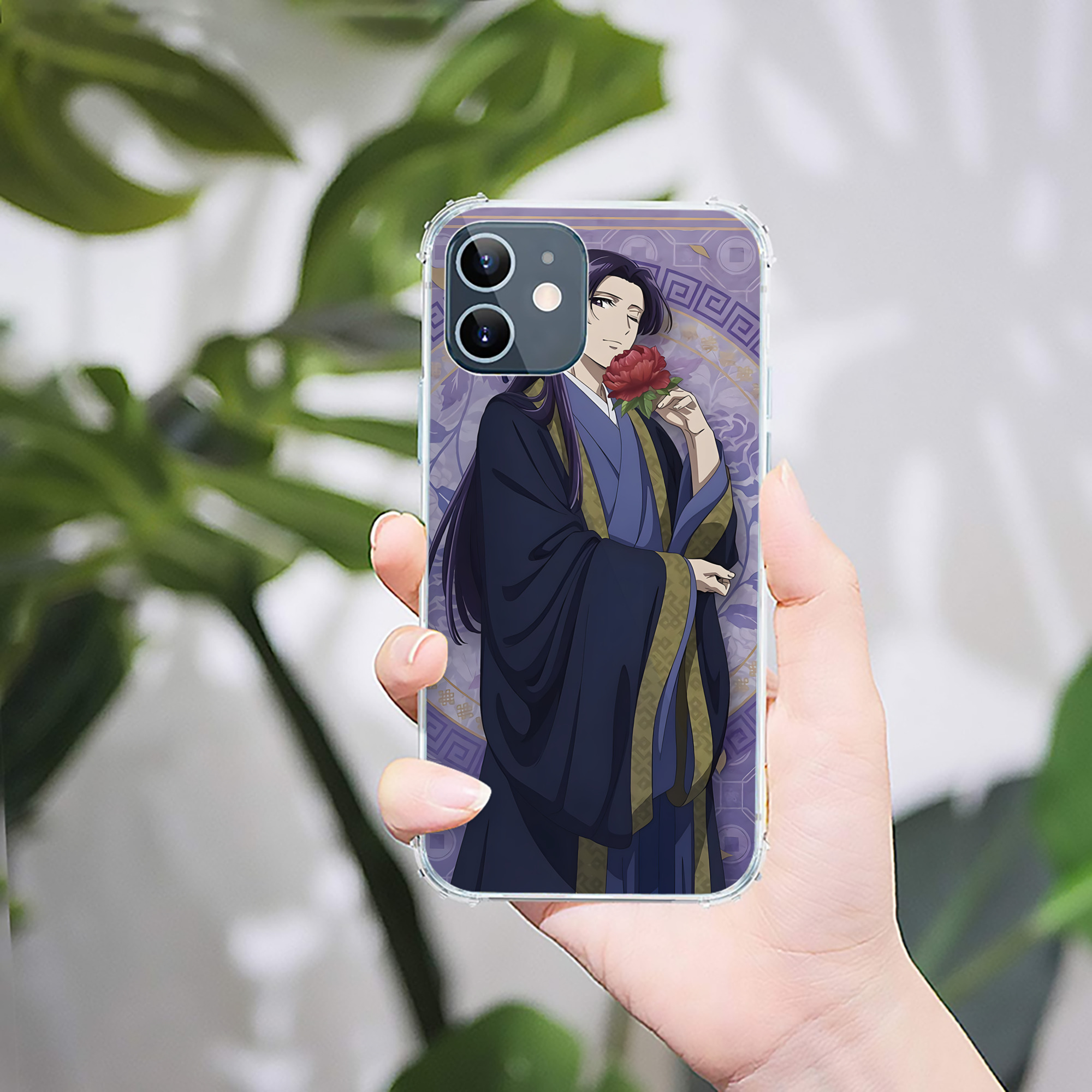 （画像用） 薬屋のひとりごと The Apothecary Diaries 【iPhone 12シリーズ対応】透明スマホケース（クリアソフトケース）